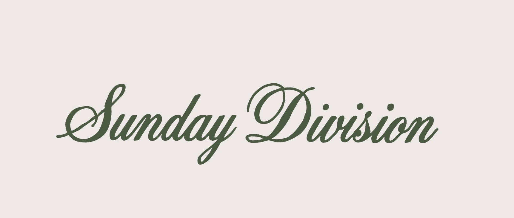 Sunday Division